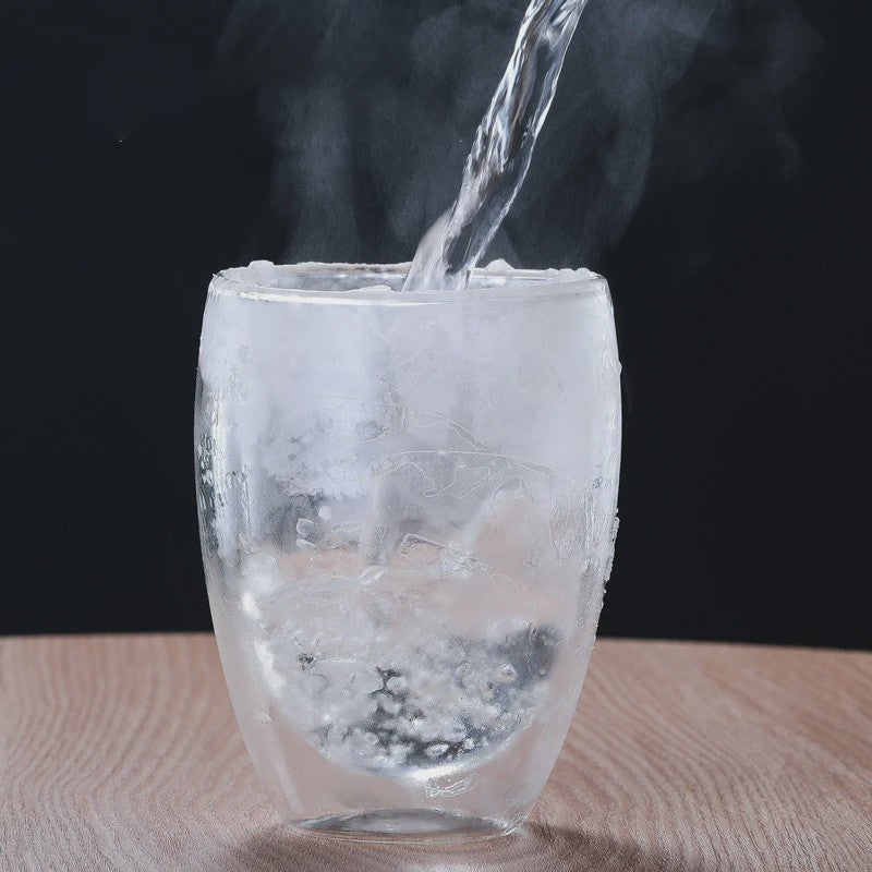 Dubbelwandige Glazen Mokken & Glazen (250-450ml) - Set van 2