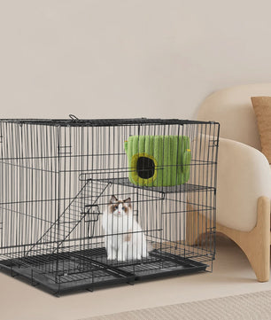 Grote Opvouwbare Dierenkooi voor Katten, Honden en Konijnen - 70x50x58 cm