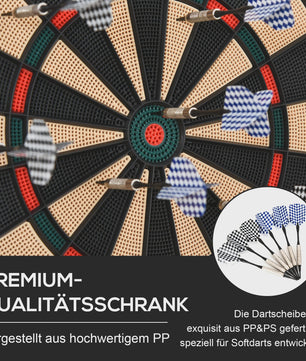 Elektronisch Dartbord met Automatische Score - 26 Spellen, 8 Spelers, Inclusief 6 Darts