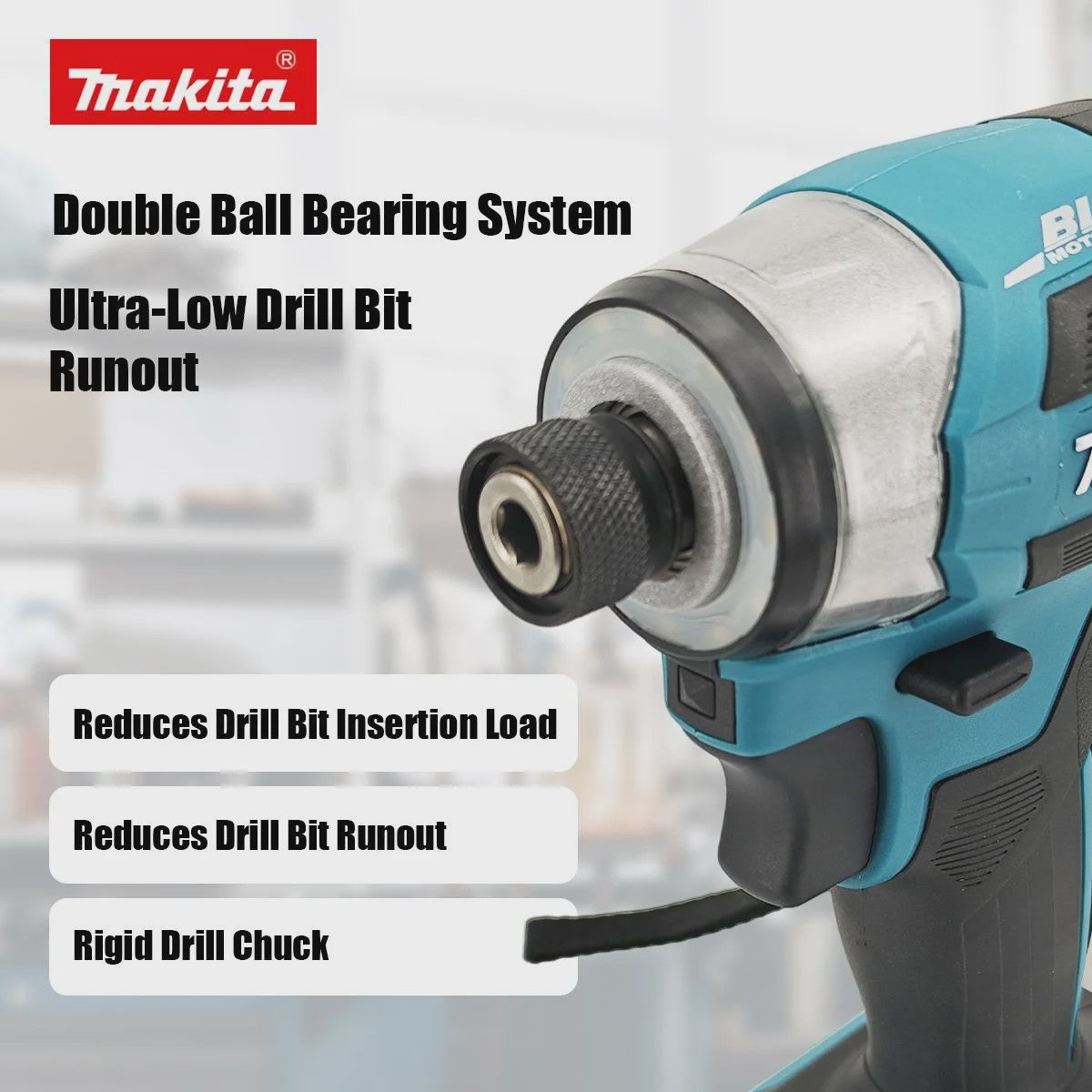 Makita DTD173 18V LXT Accu Slagmoeraanzetter Brushless - 180 Nm