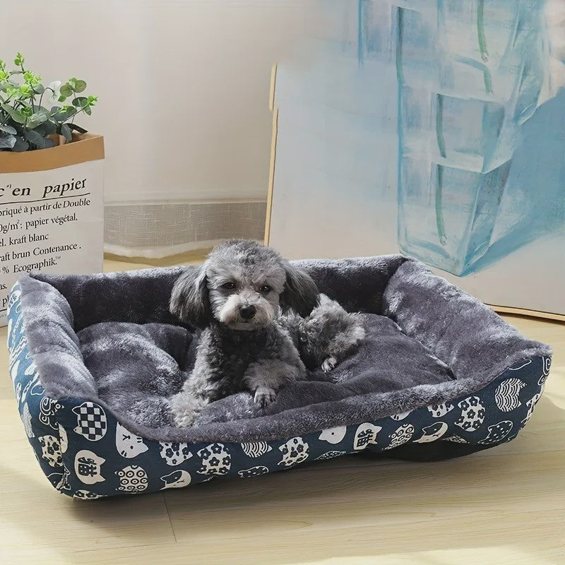 Zacht en Comfortabel Hondenkussen / Kattenmand - Winter Warm & Luxe Huisdiernest