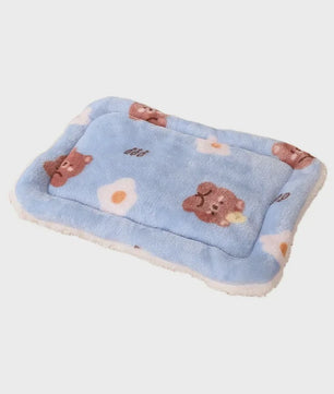 Zacht Pluche Huisje & Mat voor Kleine Huisdieren - Warm & Comfortabel