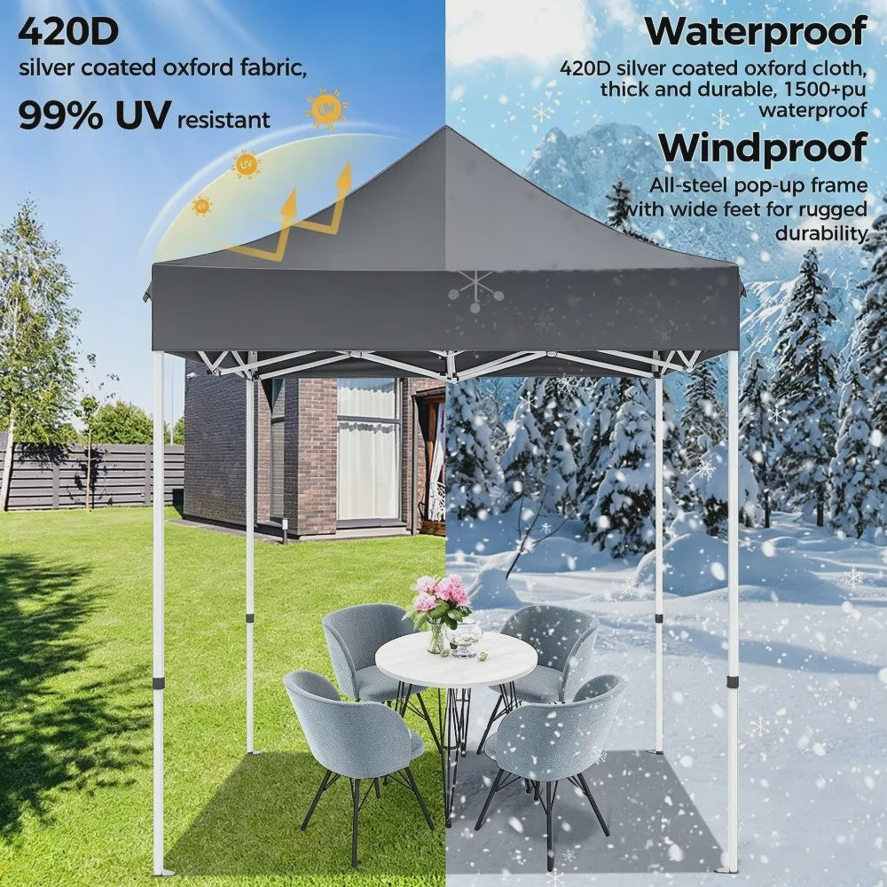 Pop-up Tuinkas 3x2m met Verstelbare Hoogte, UV- en Waterdicht