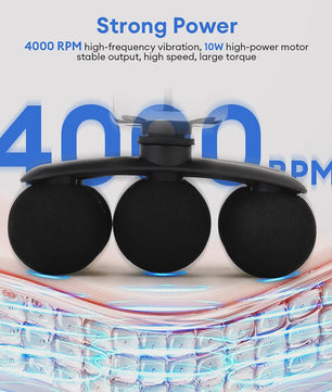 Professionele Massage Gun met 6 Koppen: Diepe Weefsel Vibratiemassage voor Herstel
