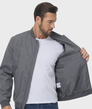 Lichtgewicht Heren Windjack - Casual Baseball Jas met Binnenzak