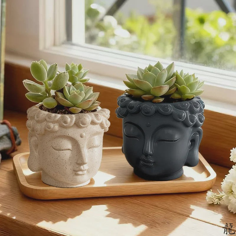 Boeddha Bloempot - Uniek Decoratief Potje voor Planten
