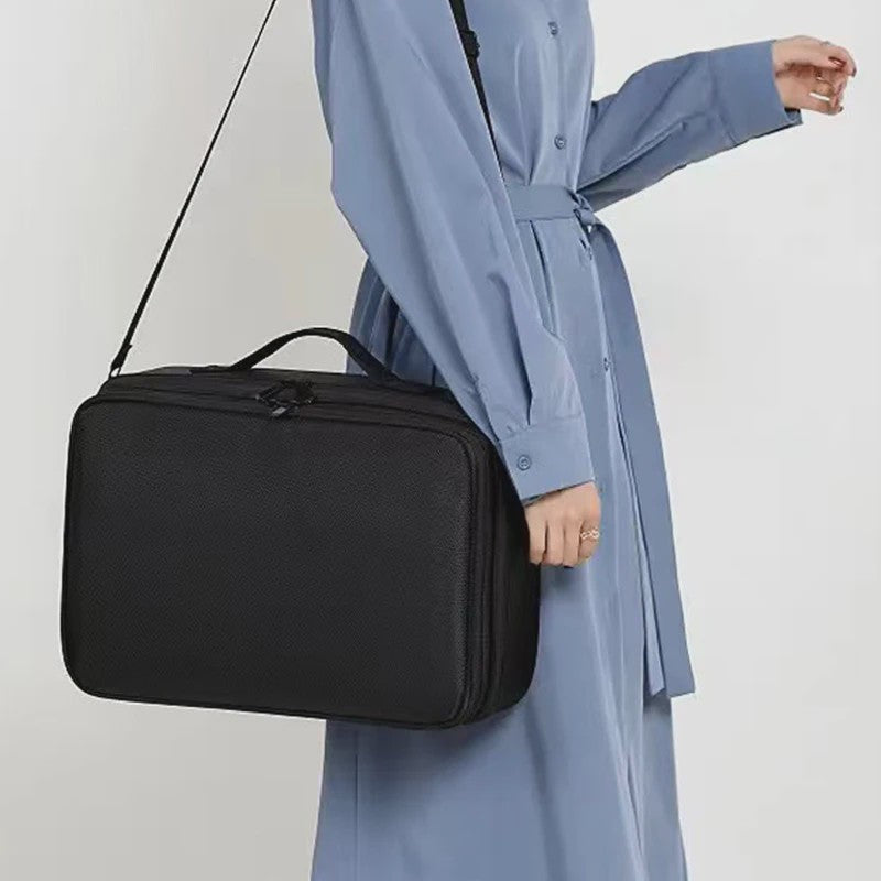 Professionele Make-up Tas Grote Capaciteit Oxford Stof Reistas voor Dames