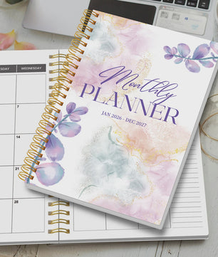 A5 Planner 2026-2027: Week- en Maandoverzicht, Spiraalbinding - Ideaal voor School & Kantoor