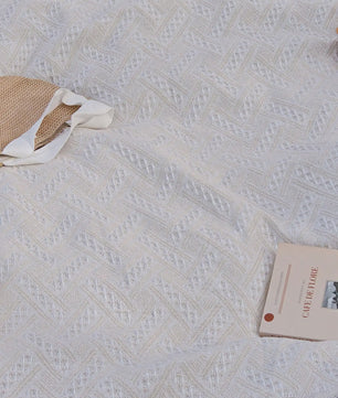 Boho Gebedskleed & Picknickkleed - Katoen Blend met Franje, Ideaal voor Yoga, Meditatie en Ramadan