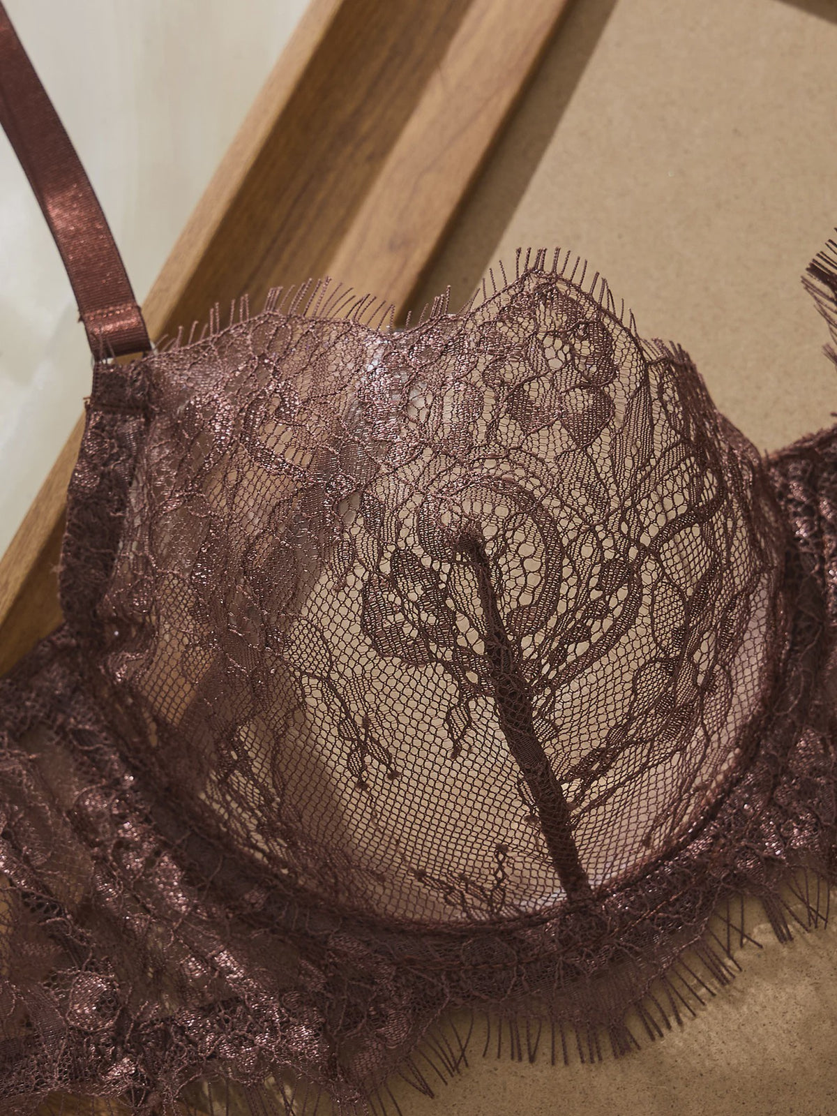 Luxe kanten bh en slip set - Naadloos en comfortabel