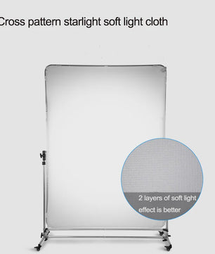 Mobiel Hefbaar Diffusiepaneel met Vlinderframe - 1.5x2m Soft Light Screen voor Fotografie