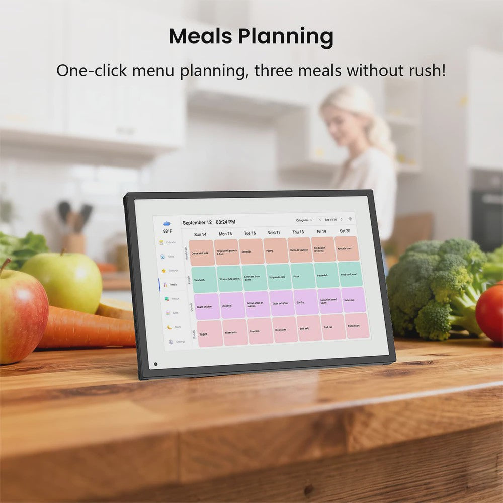 Interactief 10.1" Digitaal Kalender & Planner Scherm met Touchscreen