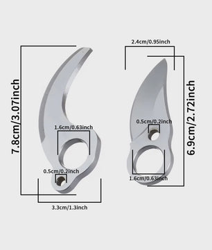 Elektrische Snoeischaar met SK5 Titanium Diamantbladen - Snoerloos & Scherpe Knip