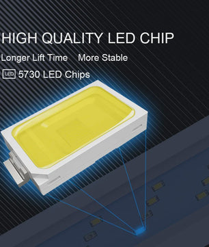 Super Bright LED Aquarium Lamp - Verstelbare Clip-on Verlichting voor Planten & Vissen (18-70cm)