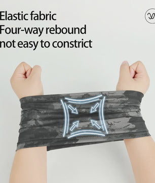 Veelzijdige Camouflage Nekwarmer & Buff - Ademend & UV Beschermend voor Outdoor Sport