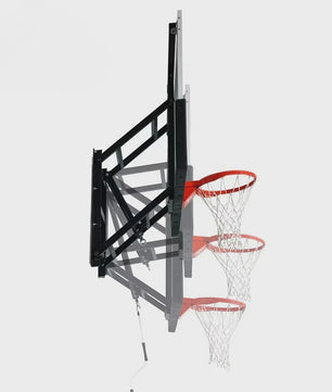 In Hoogte Verstelbare Wand Basketbalring - Indoor Mini Hoop voor Thuisgym
