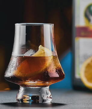 Set van 4 Kristallen Whiskey Proefglazen - 270ml Loodvrij Glaswerk