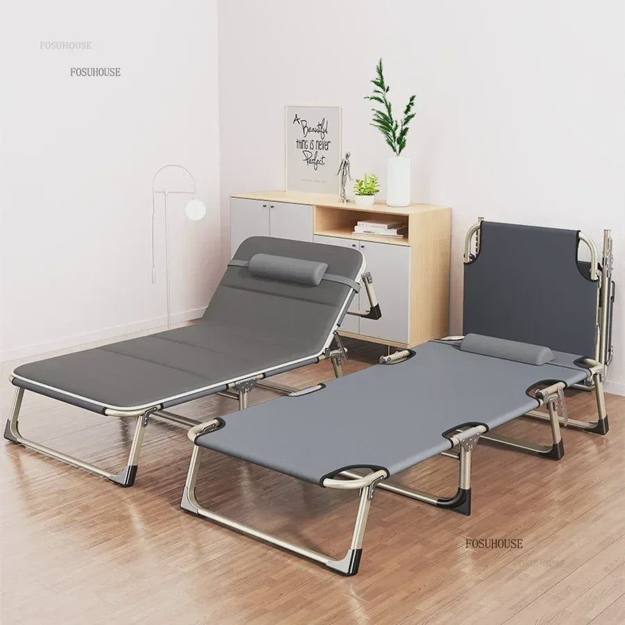 Opvouwbare Loungestoel - Installatievrij, Comfortabel & Draagbaar voor Buiten