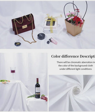 Professionele Muslin Polyester-Katoen Achtergronddoeken voor Fotostudio - Diverse Kleuren