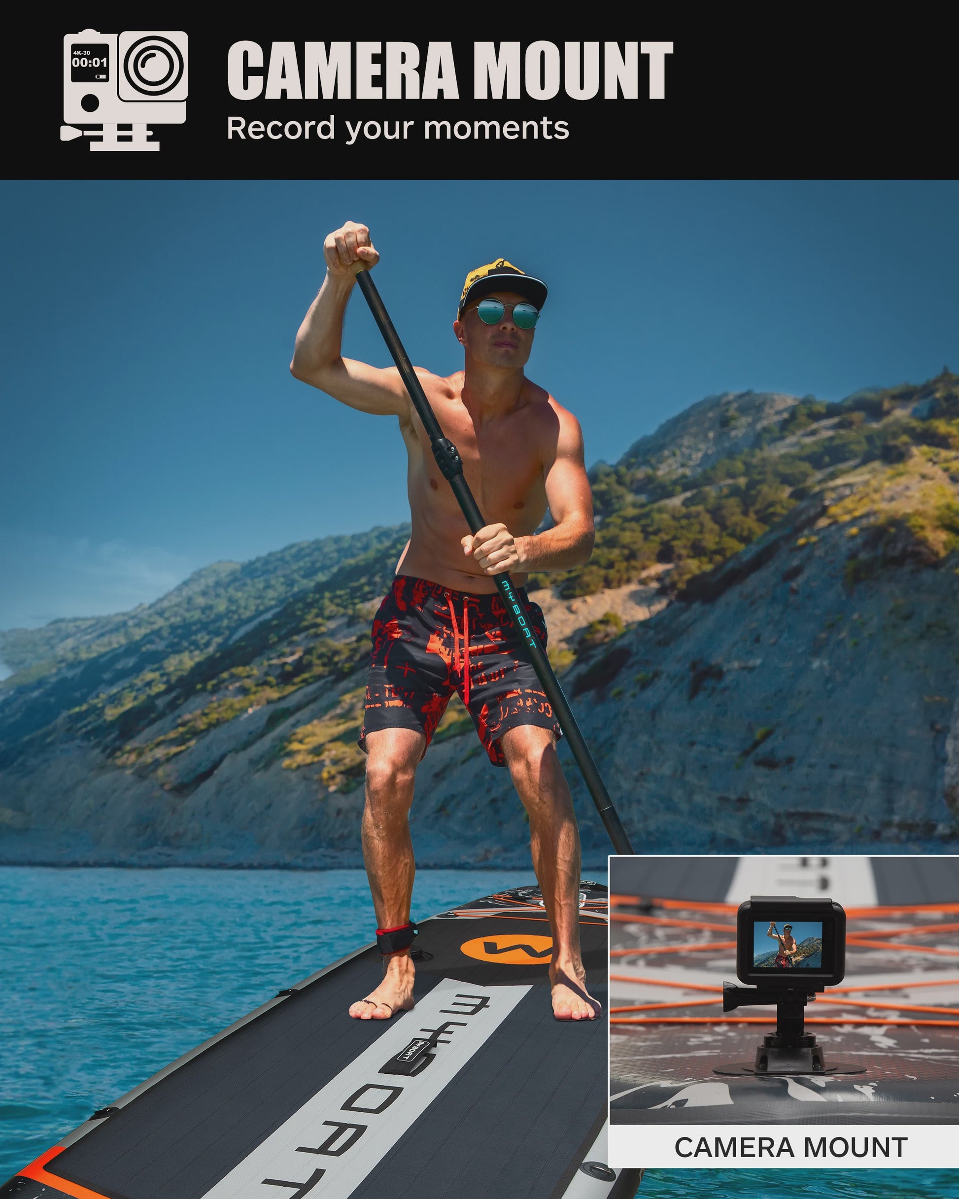 Myboat Opblaasbaar SUP Board 11'6'' Extra Breed - Ideaal voor Vissen & Staand Peddelen