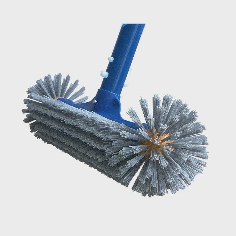Stevige Zwembadborstelkop (33cm) met Afneembare Aluminium Steel voor Wanden, Trappen & Hoeken