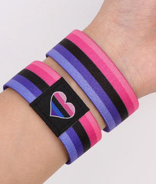 Pride Armband & Polsband - Elastisch & Stijlvol - Diverse Regenboog & LHBTI+ Vlag Designs
