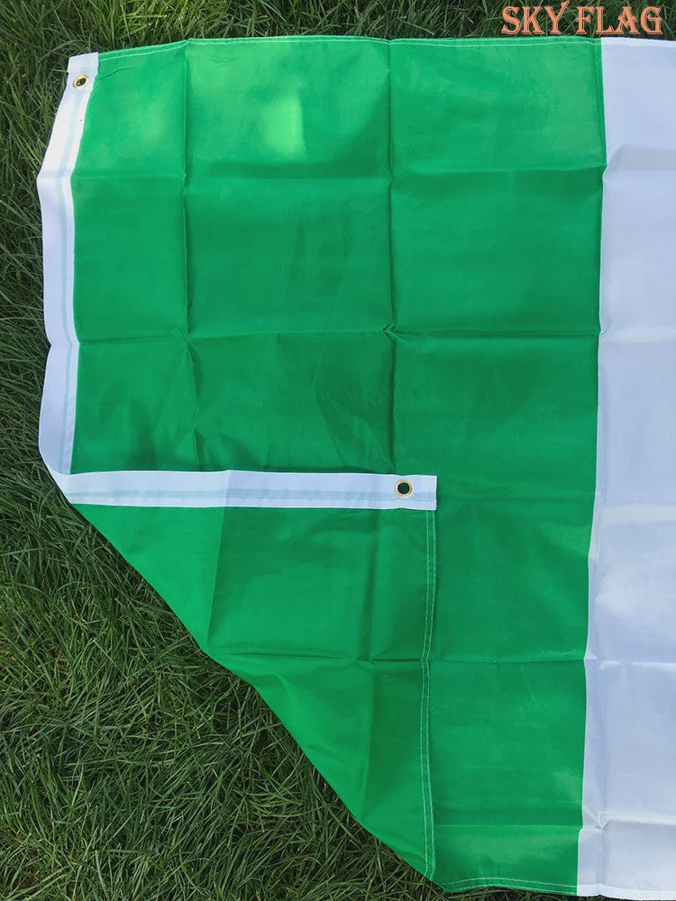 Ierse Vlag 90x150cm Polyester - Groen Wit Oranje
