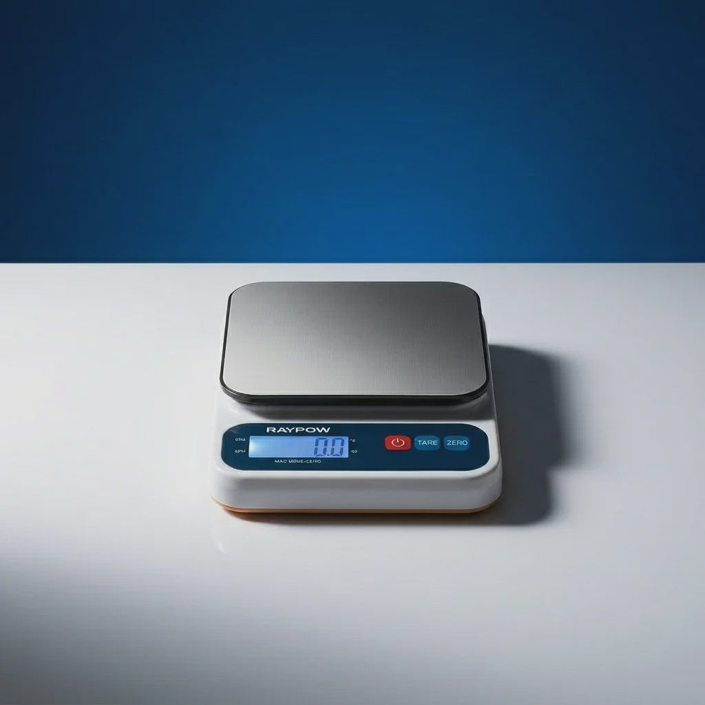Digitale Keukenweegschaal - 10kg, Roestvrij Staal, Backlit Display & Tare Functie