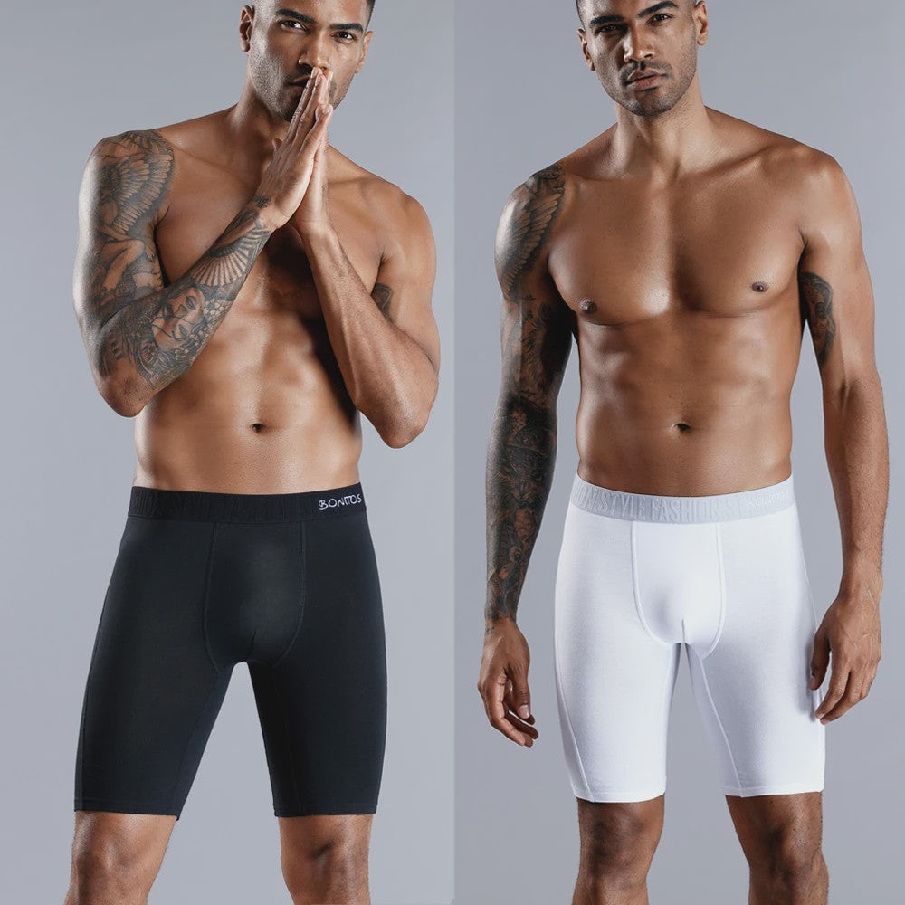 Lange Boxershorts voor Heren - Comfortabel Katoen & Plus Size Pasvorm