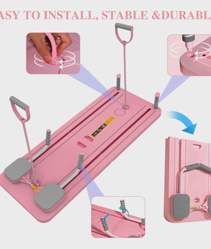 Multifunctionele Abdominal & Core Trainer: Opvouwbaar Fitnessapparaat voor Buikspieren en Taille Training Thuis