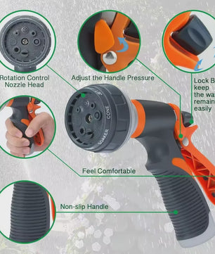 Multifunctionele Hogedruk Tuinspuit - Ideaal voor Tuin, Auto Wassen en Beregenen