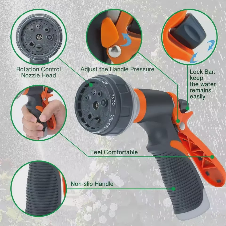 Multifunctionele Hogedruk Tuinspuit - Ideaal voor Tuin, Auto Wassen en Beregenen