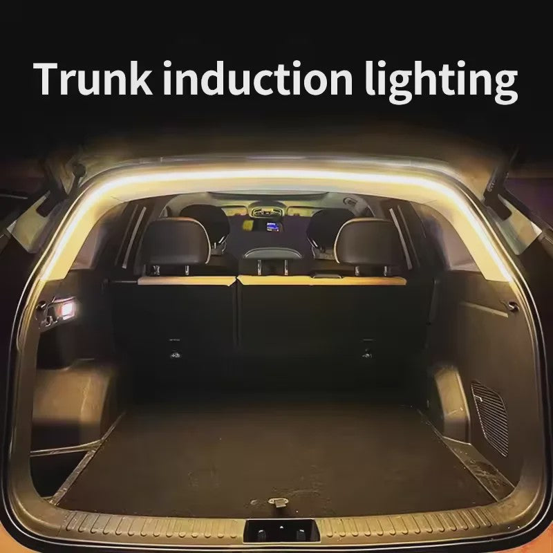 Automatisch Sensende Kofferbak LED Strip - Sfeerverlichting met Draadloze Installatie