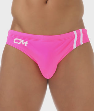 Trendy Heren Zwembroek - Stijlvolle Zwemslips met Sportieve Strepen