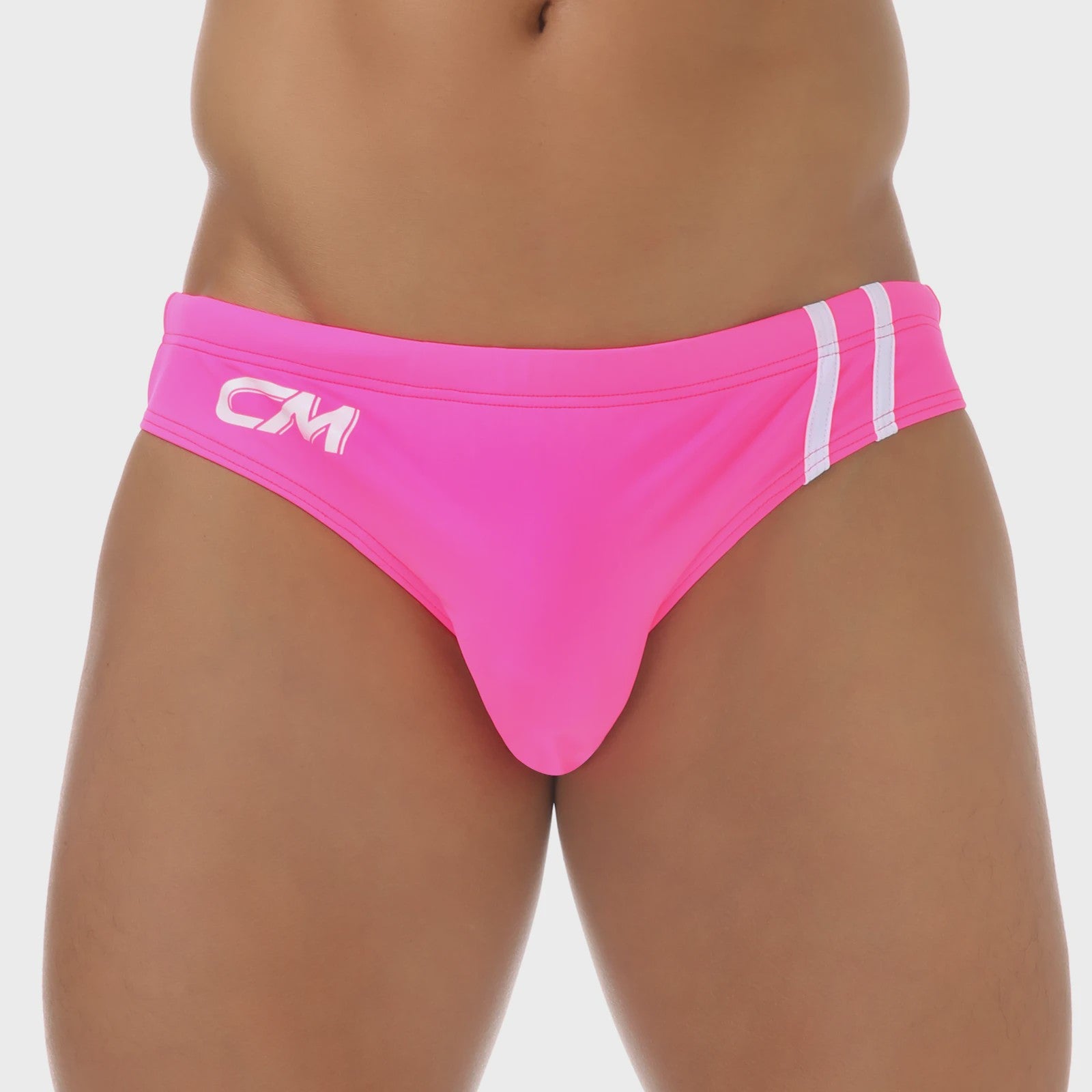 Trendy Heren Zwembroek - Stijlvolle Zwemslips met Sportieve Strepen
