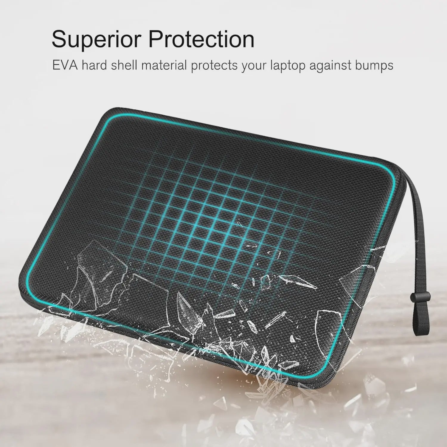 Schokbestendige EVA Laptop Sleeve Case voor 13-16 inch MacBook, HP, Dell, Lenovo