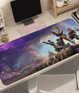 Gaming XL Muismat - Fortnite & Anime Designs - Waterdicht & Ultra Glad Bureau Accessoire