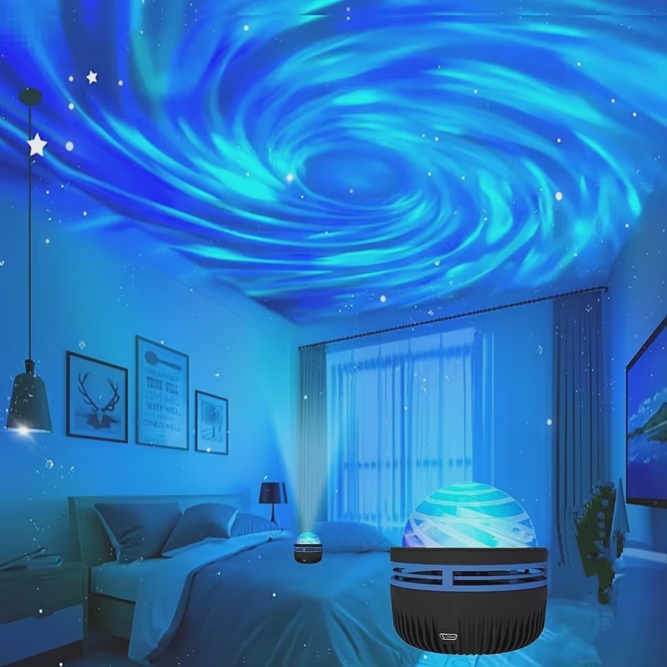 Sterrenhemel Projector met Oceaan Golven - Sfeervolle Nachtlamp voor Slaapkamer & Decoratie