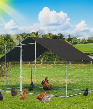Zonnebranddoek Zwart 6x3m - UV-Bescherming en Schaduwdoek met Oogjes
