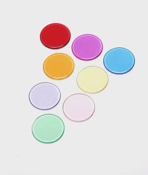 100 Stuks 19mm Poker Chips & Bingo Chips - Plastic Spel Fiches