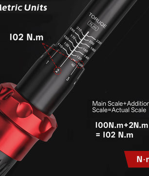 9-delige Momentsleutel Set (1/4", 3/8", 1/2") - Precisie & Duurzaamheid