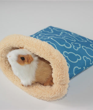 Warm en Comfortabel Nestje voor Hamsters, Cavia's en Kleine Dieren - Willekeurige Kleur