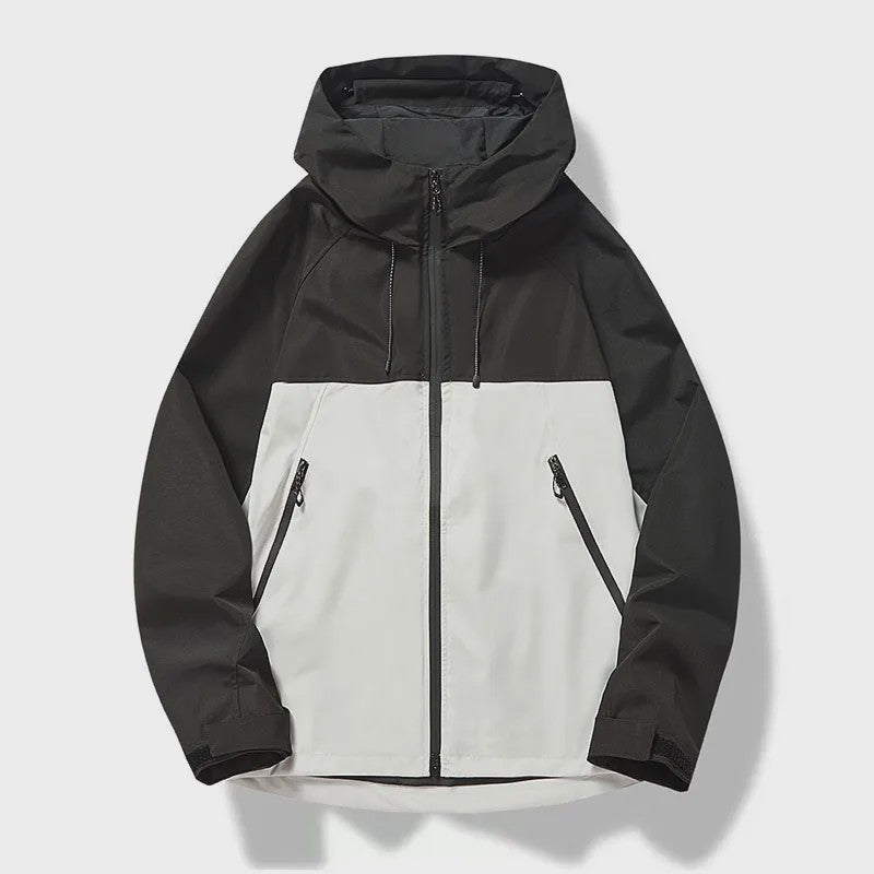 Unisex Waterdichte Ademende Outdoor Jas met Capuchon - Sport & Wandelen