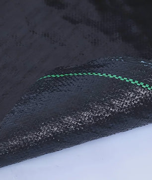 Zware Onkruiddoek Bodembedekker Zwart PP - UV Bestendig voor Tuin & Gazon