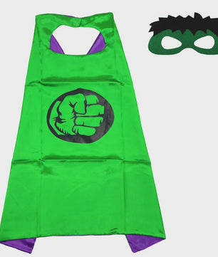 Superheld Cape en Masker Set - Kinderen Cosplay Verkleedkostuum
