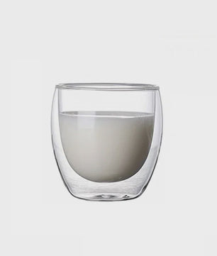 Dubbelwandige Glazen Mokken - Hittebestendig & Handgemaakt voor Koffie, Thee, Bier & Whiskey