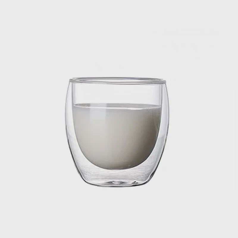 Dubbelwandige Glazen Mokken - Hittebestendig & Handgemaakt voor Koffie, Thee, Bier & Whiskey