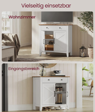 Landelijke Sideboard Kast met Lades en Deuren - Stijlvolle Opbergoplossing