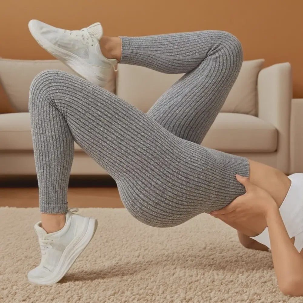 Naadloze Sportlegging Dames met Tummy Control - Perfect voor Yoga & Fitness