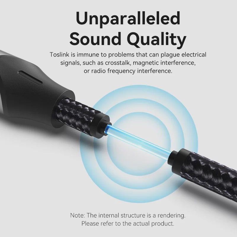 Vention Toslink SPDIF Digitale Optische Audiokabel 3.5mm naar Standaard Toslink